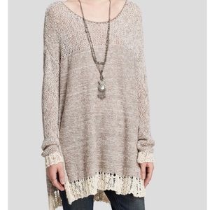 Free People Oversized Knit Sweater